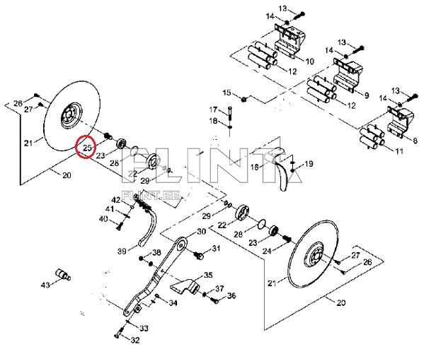 Rummu polt 23010205 (M16x1,5x30 V.) Horsch