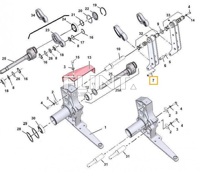 Polt M10X60 Enorossi BFS 270 (18031320)