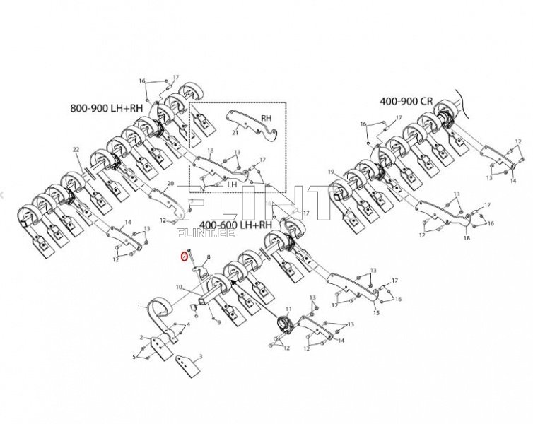 Polt M14x120 Väderstad 50061412021