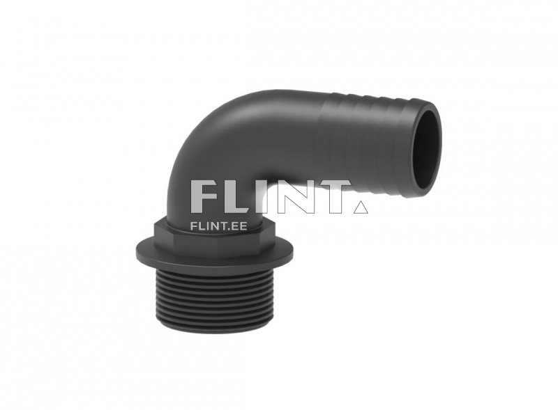 Põlv 90° (voolikule 13mm) 1/2" väliskeere (ARAG)