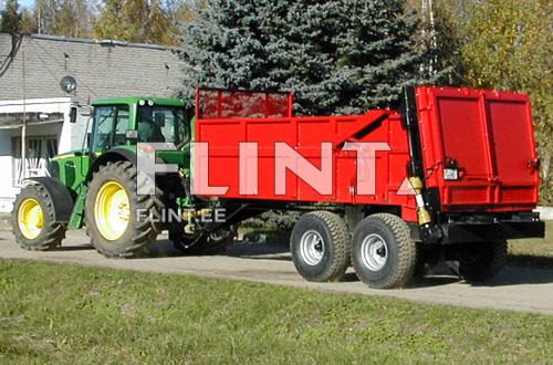 Sõnnikulaotaja PTU 10D (10t, 12 m3)