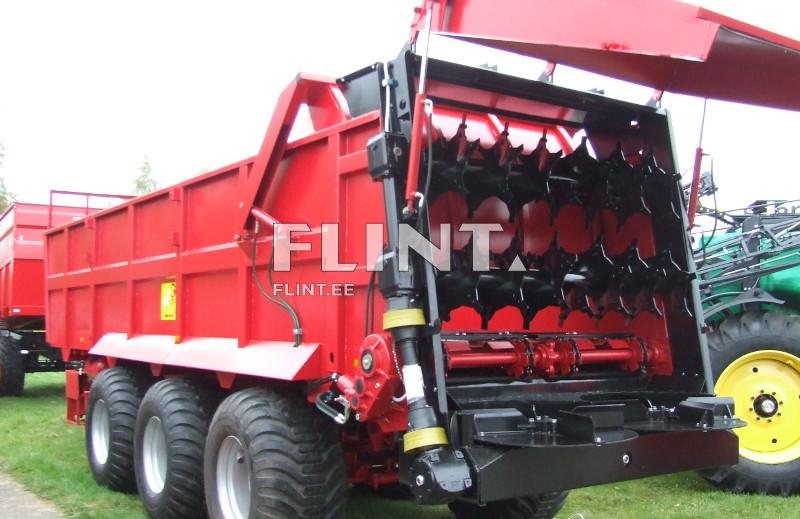 Sõnnikulaotaja PTU 20D (20t, 24 m3)