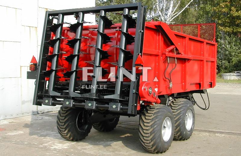 Sõnnikulaotaja PTU 8A (8t, 7,5 m3)