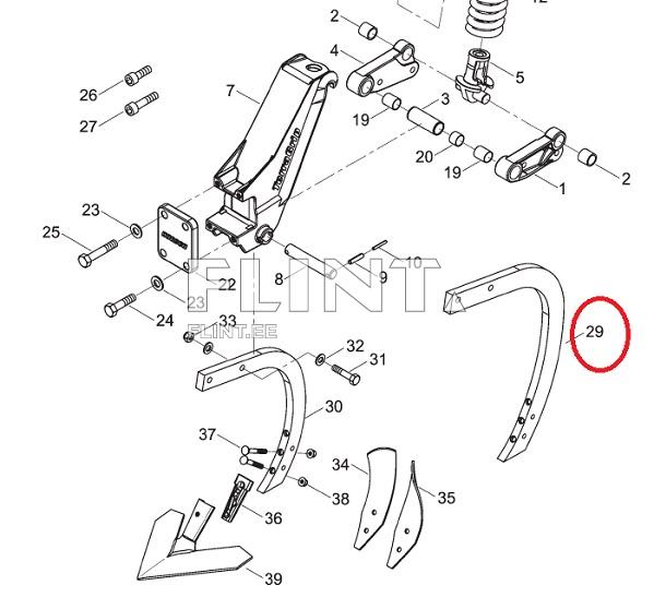 Vannas 34060836 (650x60x25mm) horsch