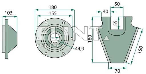 Koguri tera Schuitemaker 433124 (paksus 6mm)