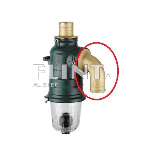 Tsisterni sulgurklapi põlv 75mm 90°