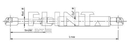 Tootejoonisel on vedru, millel on kaks otsa, mis on varustatud eri tüüpi kinnitustega. Keskosas on määratud maksimaalne pikkus ja löök.