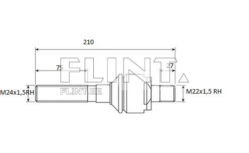 Rooliots sisemine Valtra V37017500
