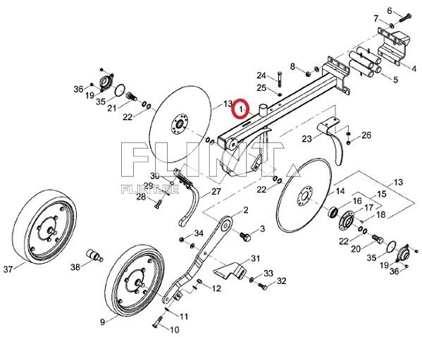 Seemendi vannas 23250100 (pikk) Horsch