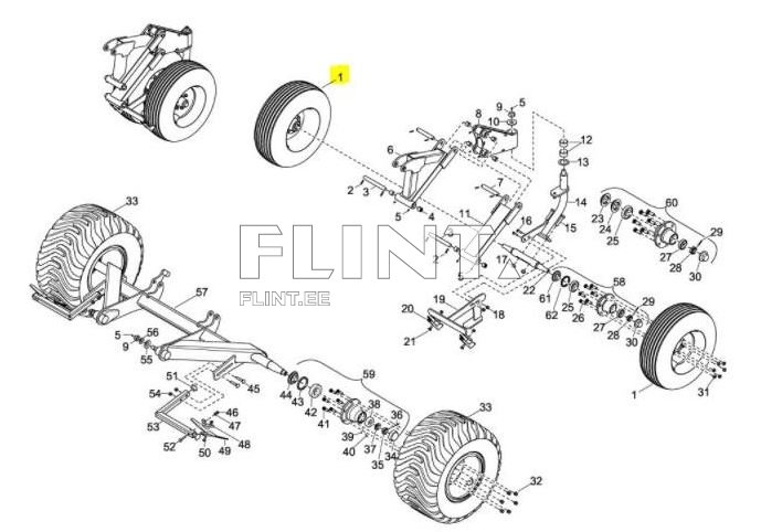 Velg Väderstad 420317