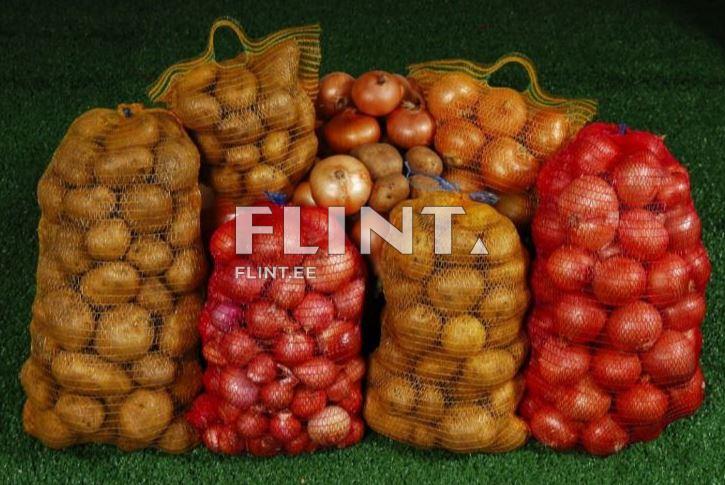 Võrkkott 50x80cm, 30kg roheline